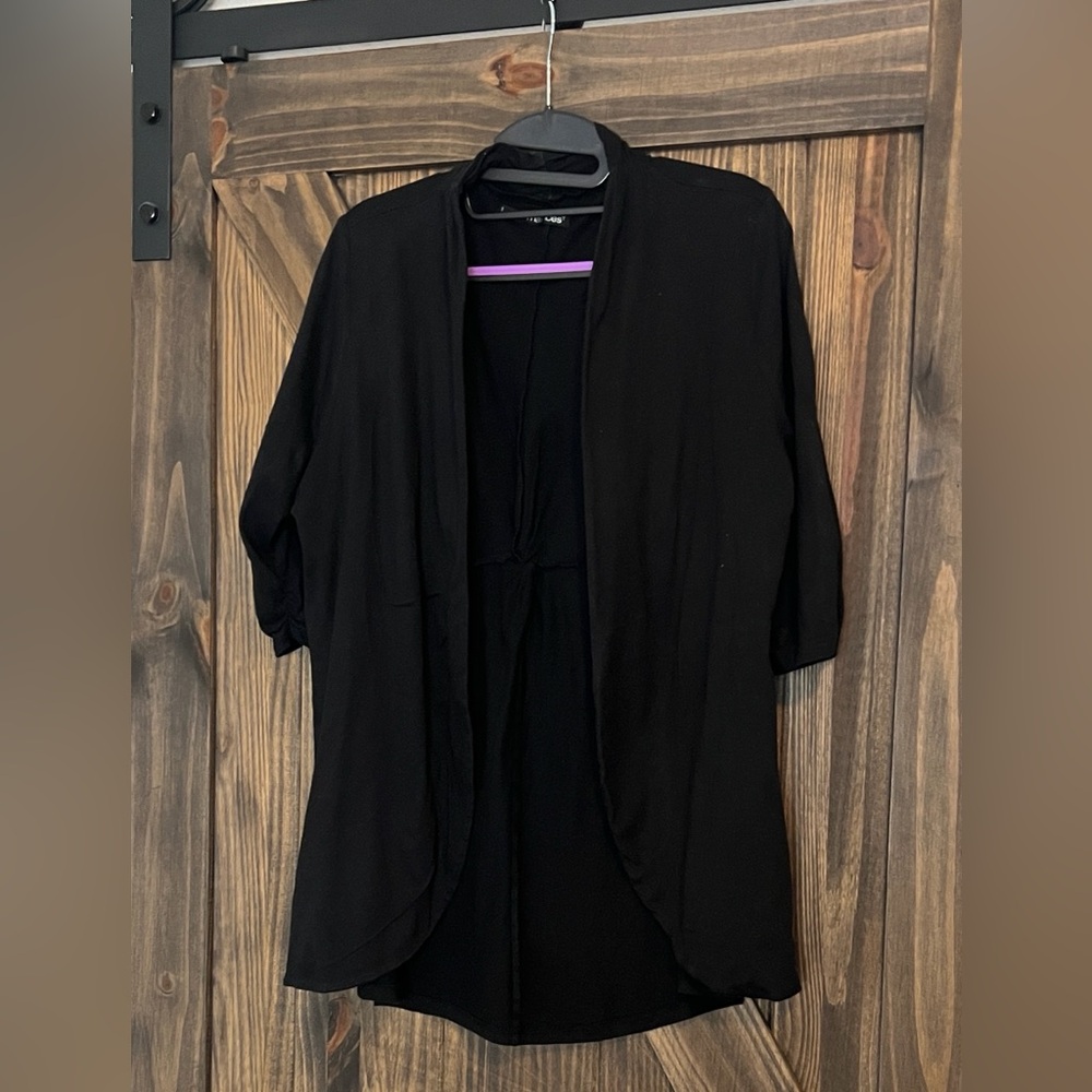 Maurices Elegant Black Cardigan